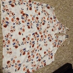 Paper crane rose tank